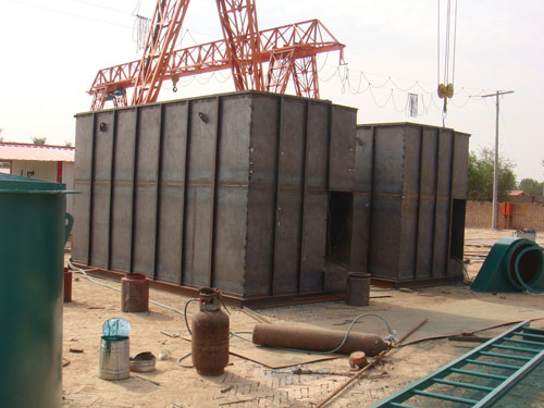 諾天除塵生產場景