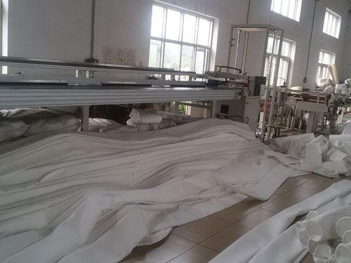 諾天除塵生產場景