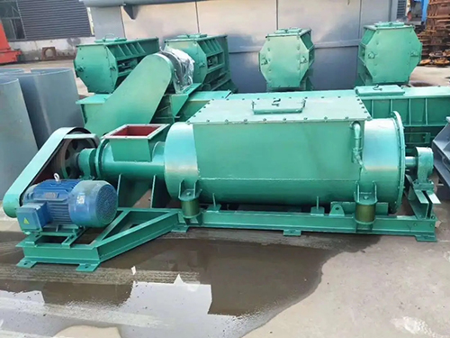 單軸粉塵加濕攪拌機(jī)